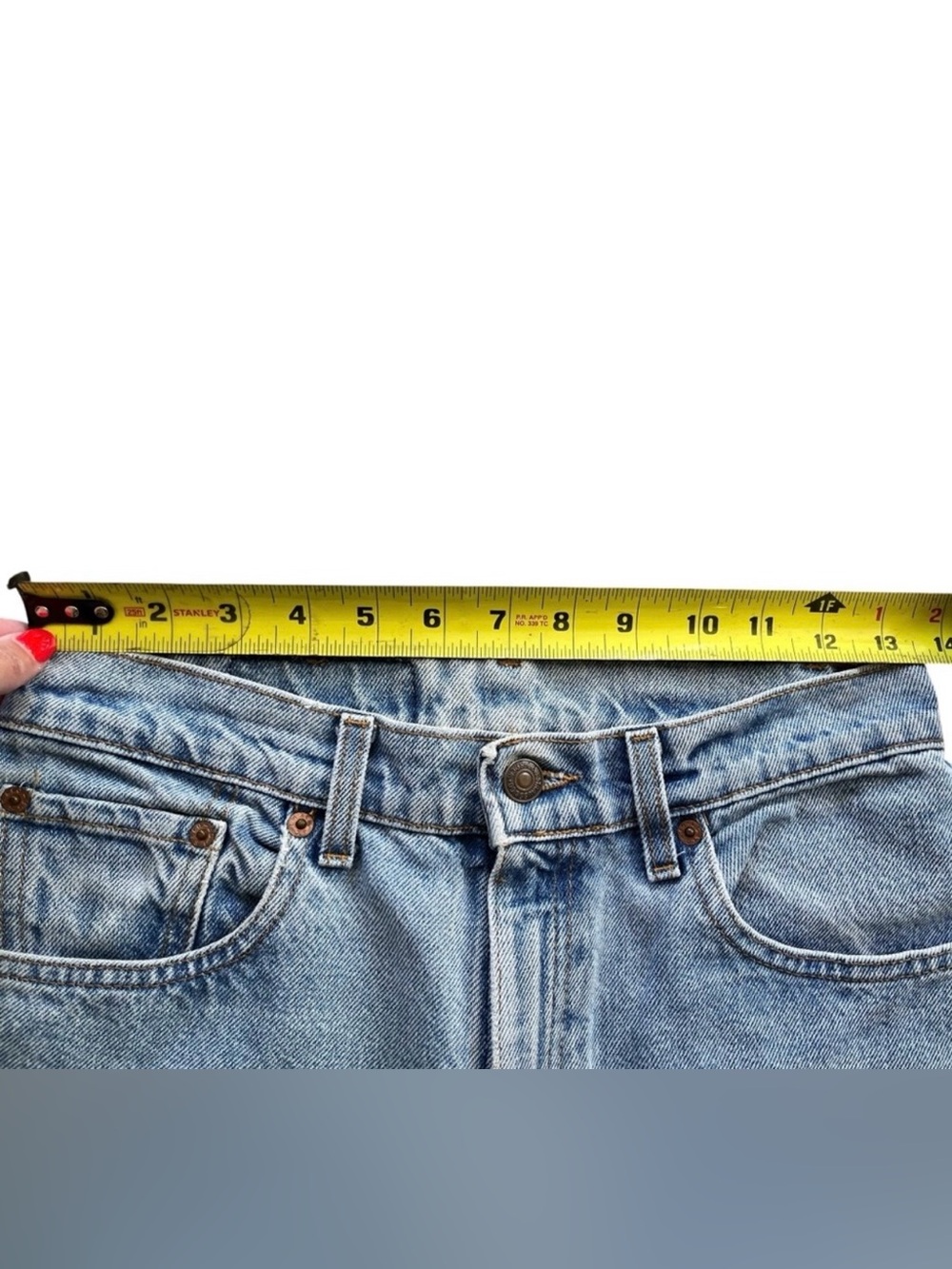 Vintage 90’s made in USA Levi's 550 tapered Jeans - Picture 6 of 7
